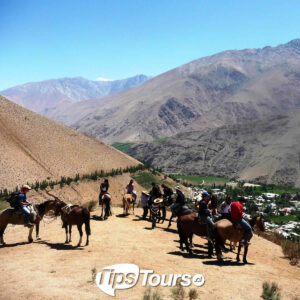 Cabalgata al Mirador en Pisco Elqui